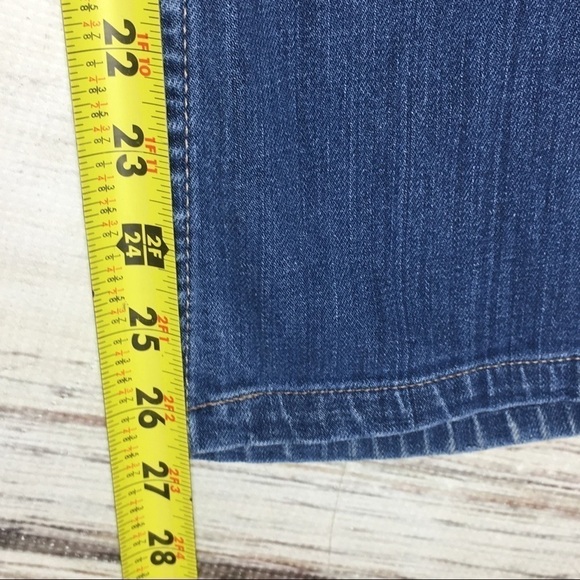 Hudson Jeans Bootcut Crop Ankle Blue Distressed Denim 29 - Picture 10 of 12